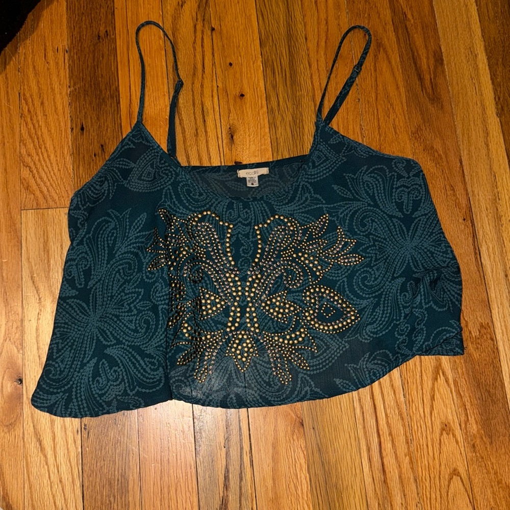 ECOTE S SUPER CUTE Y2K VINTAGE 90s flared tank top
